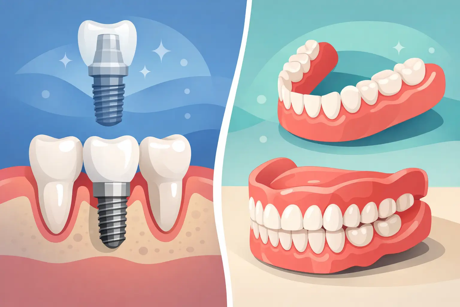 Dental Implants vs Dentures: Which Fits?