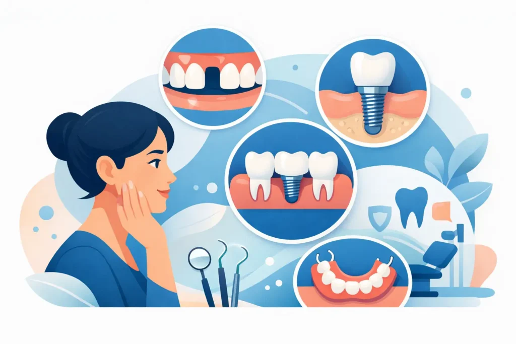 Missing Tooth Replacement Options That Fit You